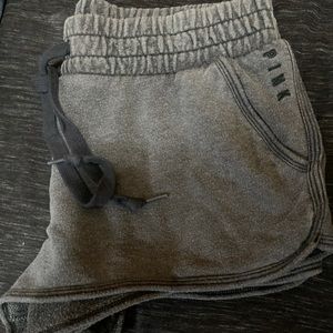 Washed Black PINK shorts